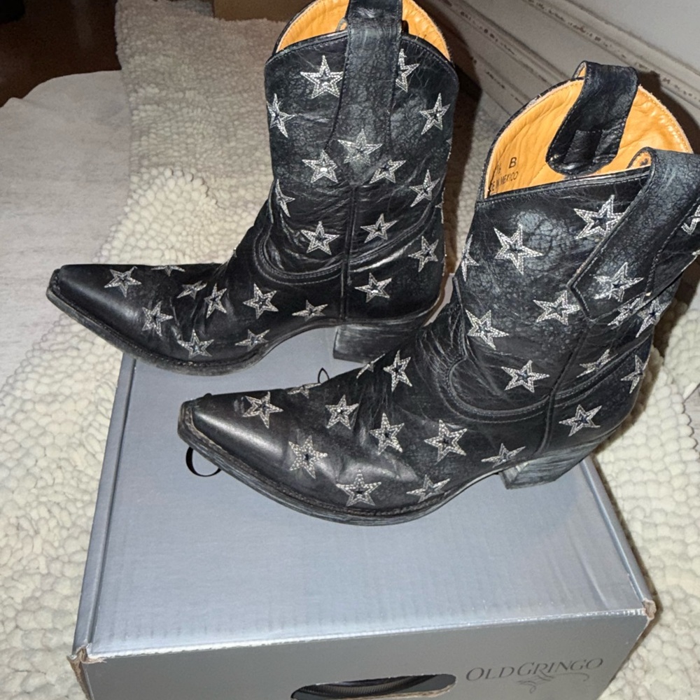 Old Gringo Black Liberty Boots - Picture 6 of 7